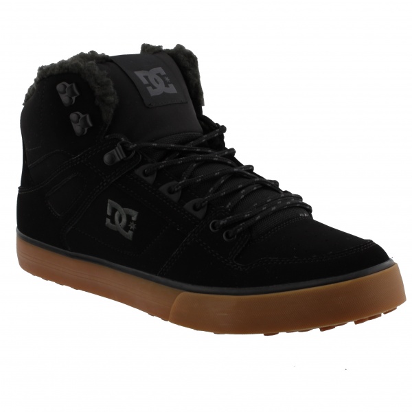 DC SHOES PURE HIGH-TOP WC WINTER(XKRG) BLACK/RED/GREEN